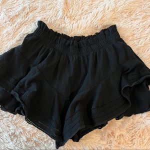 aerie rock and ruffle skirt